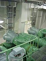 turbine and el motor driven ballast pumps