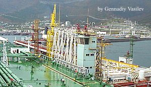 Ship to shore terminal cargo transferring